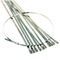 4.6mm 7.9mm Solar Cable Tie, Sus304 Stainless Steel Zip Ties Untuk Aksesoris Pemasangan Panel Surya