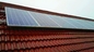 Flat Residence Tile Roof Solar Mounting System 88m / S Panel Disesuaikan Rumah Tangga Photovoltaic Hook