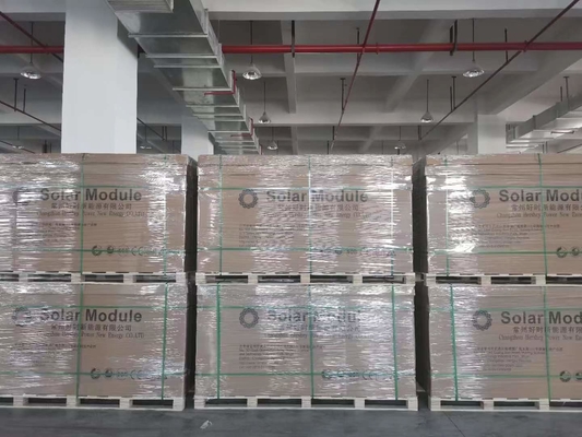 Anodizing 182 Monocrystalline Solar Module Silicone Panel Hitam Penuh