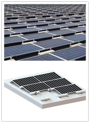 Sistem Pemasangan PV Surya Miring Atap Datar 1200mm PV Mounting Rail MRA3