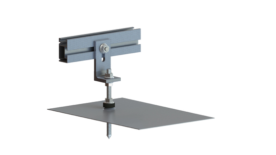 Solar Flashing Attachment Atap Logam Solar Photovoltaic Tin Roof Mount